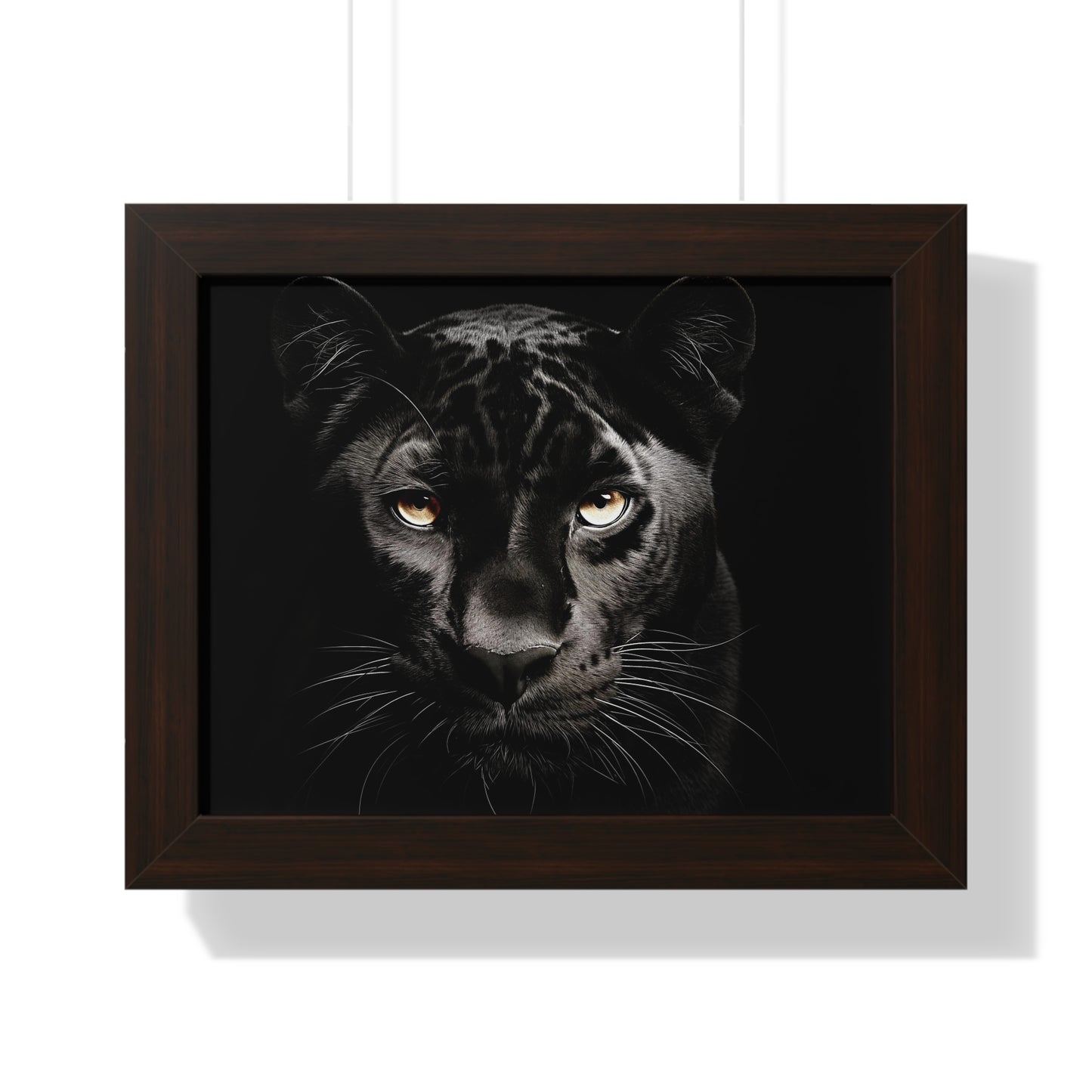 Black Panther Framed Horizontal Wall Art