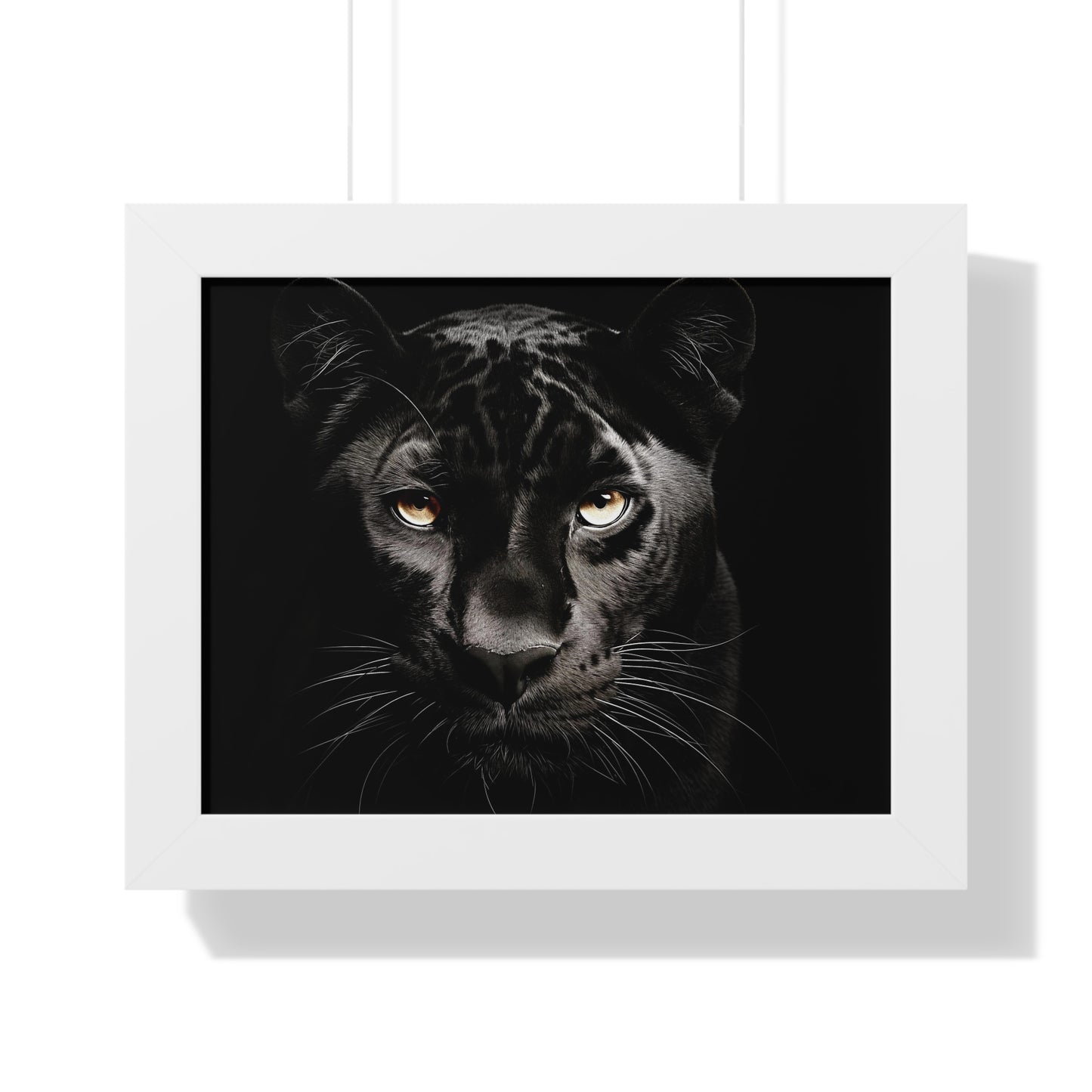 Black Panther Framed Horizontal Wall Art