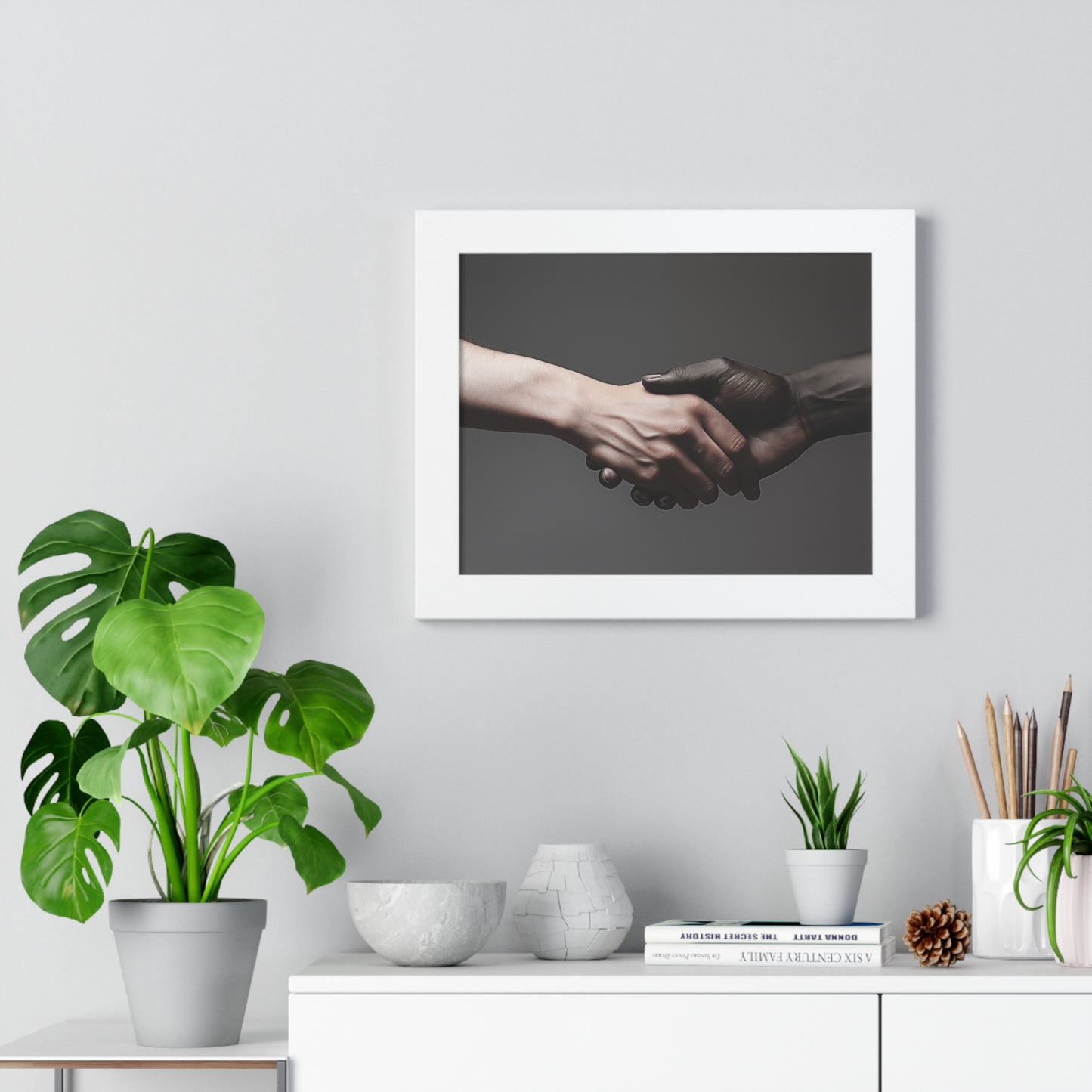 United Horizontal monochrome Wall Art