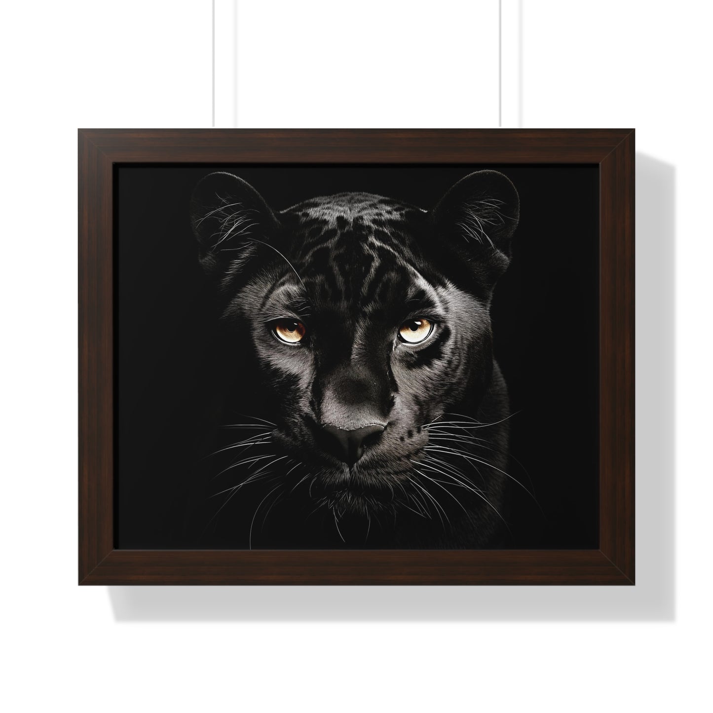 Black Panther Framed Horizontal Wall Art