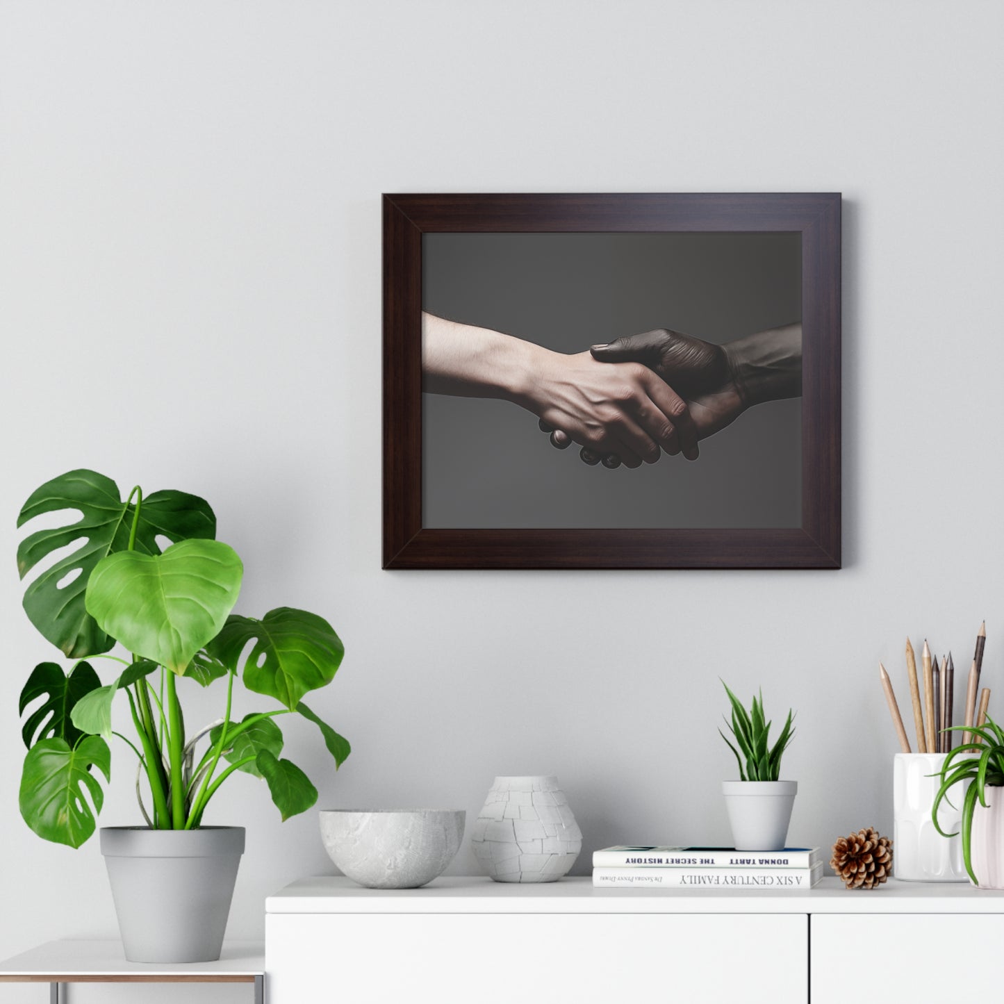 United Horizontal monochrome Wall Art
