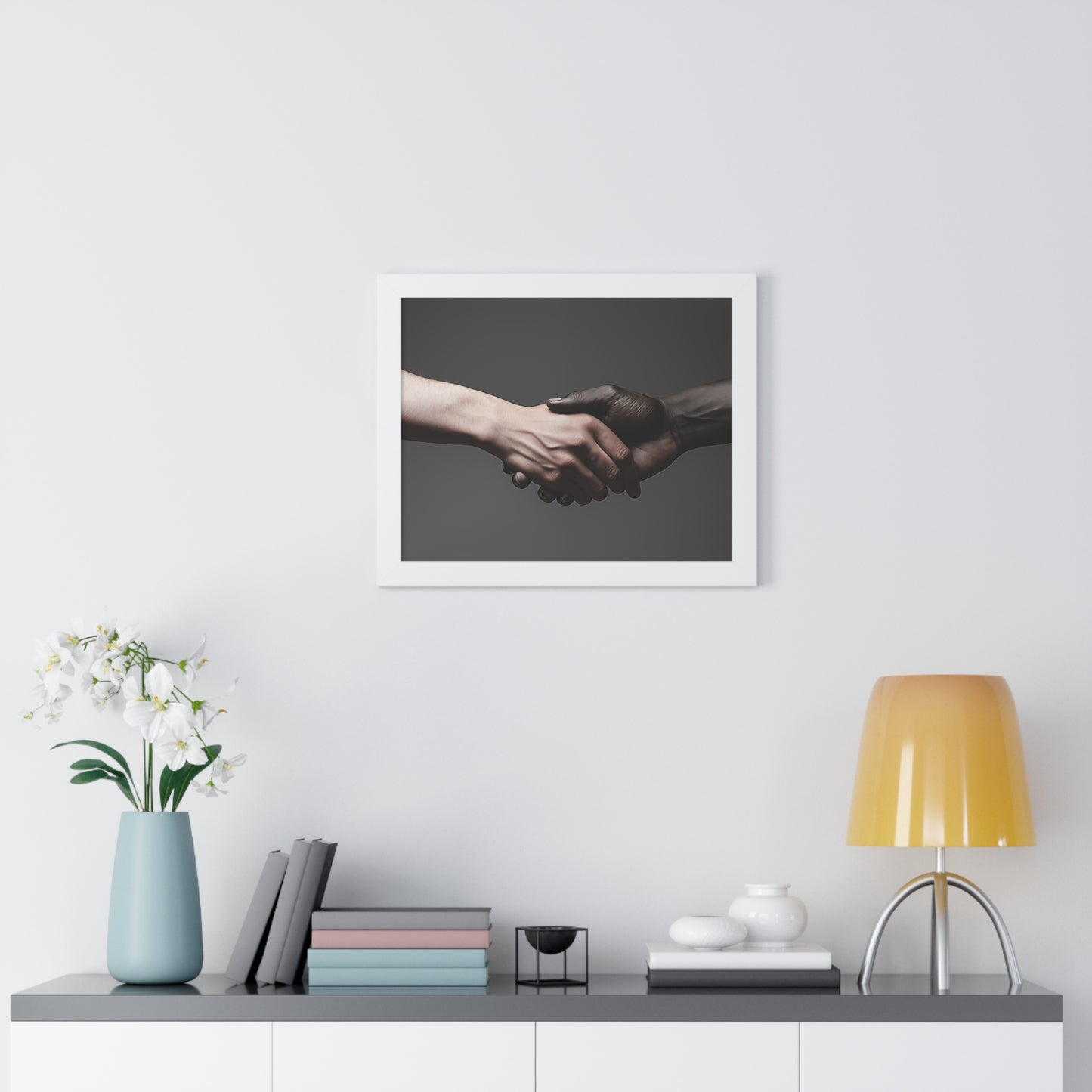 United Horizontal monochrome Wall Art