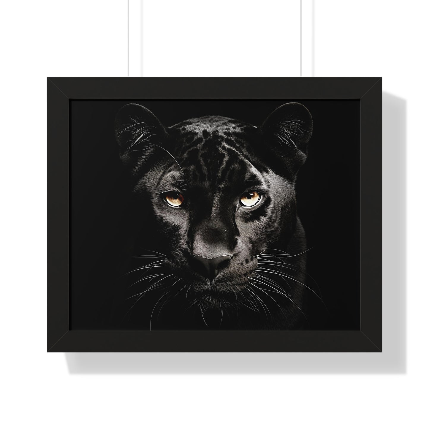 Black Panther Framed Horizontal Wall Art