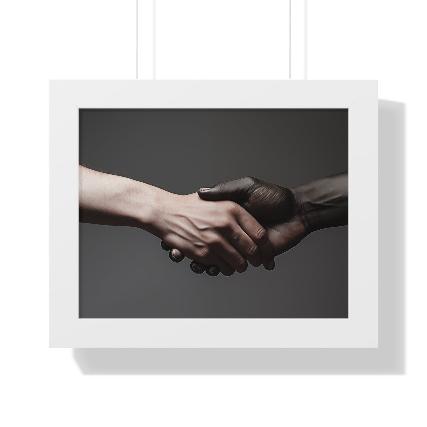 United Horizontal monochrome Wall Art