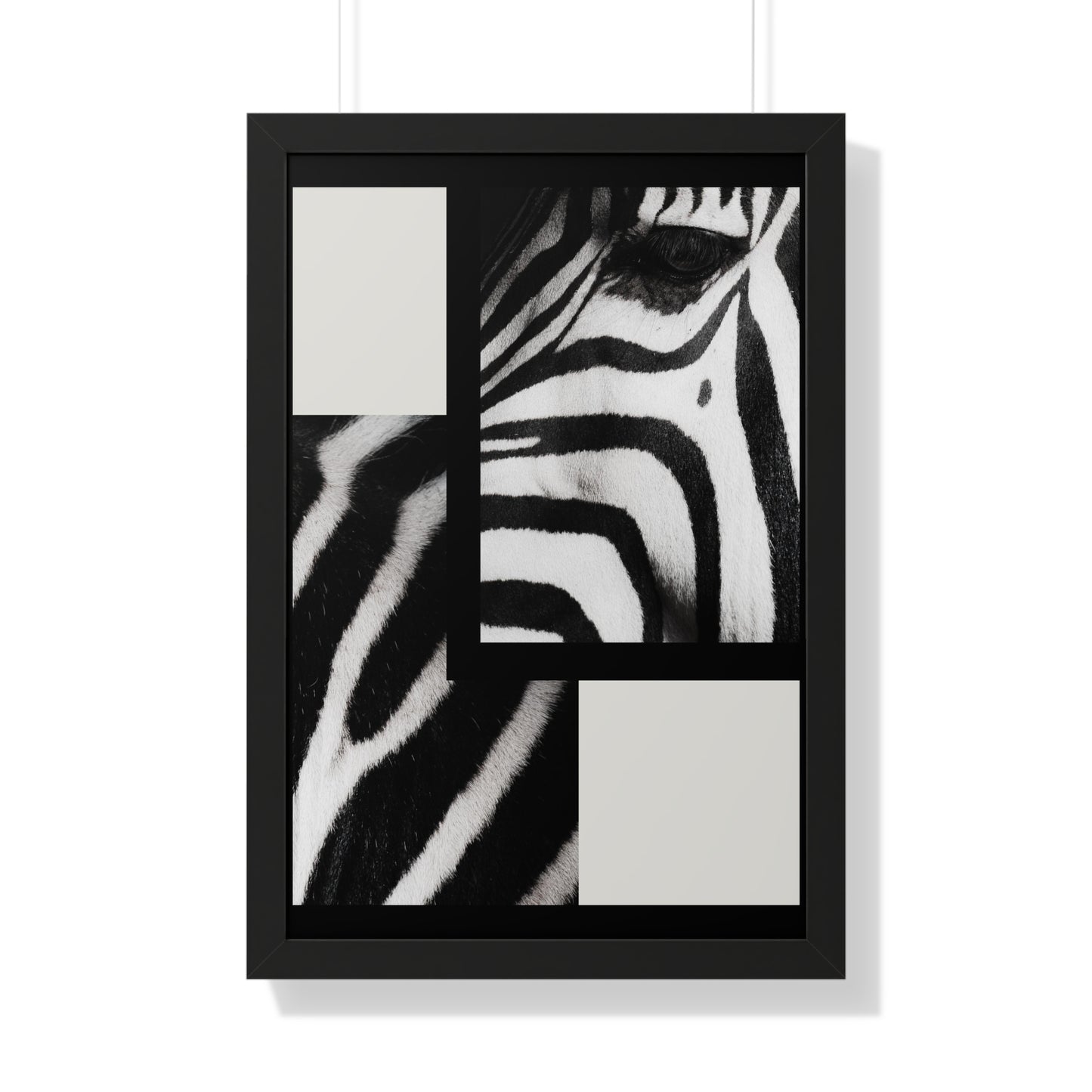 Glimpse of a zebra