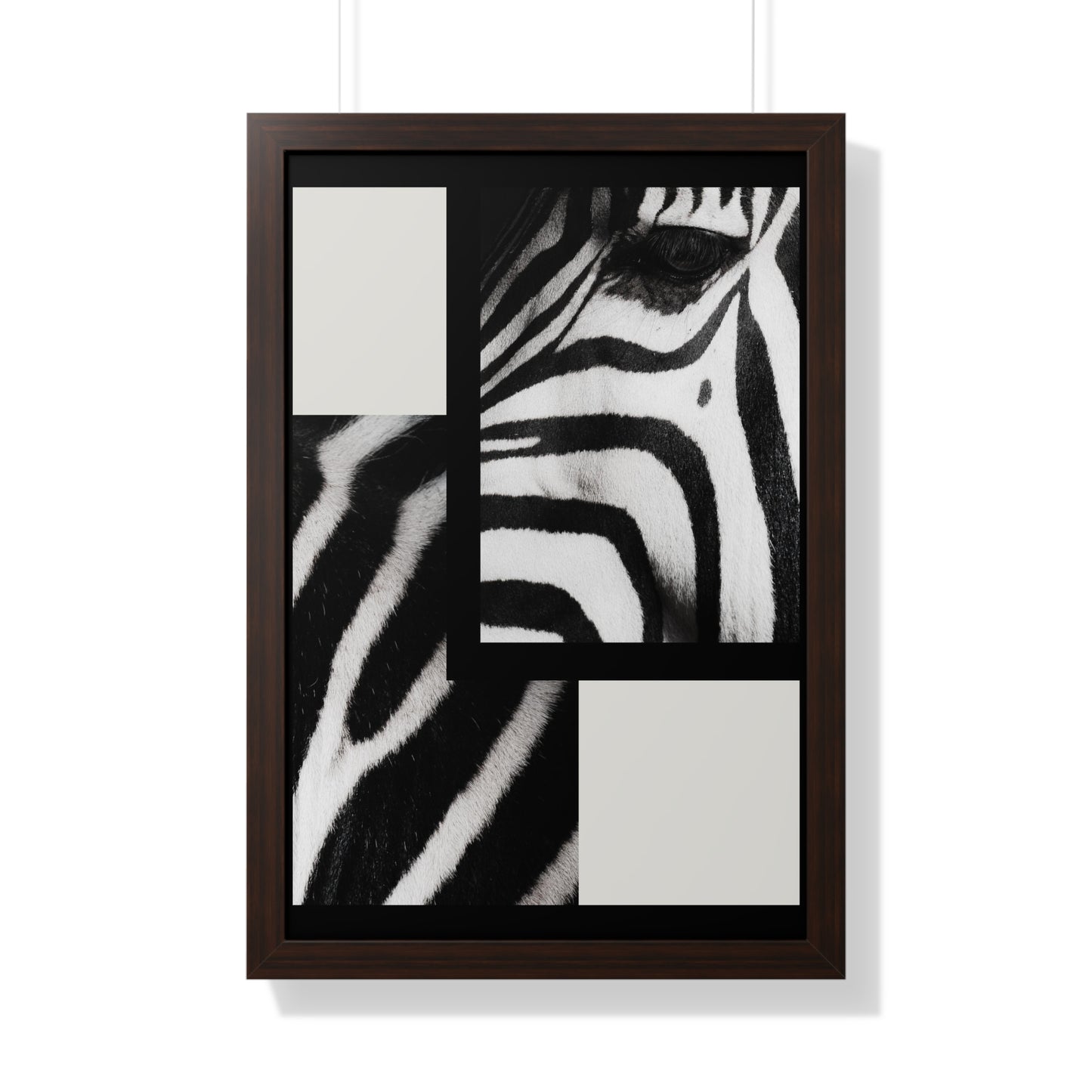 Glimpse of a zebra