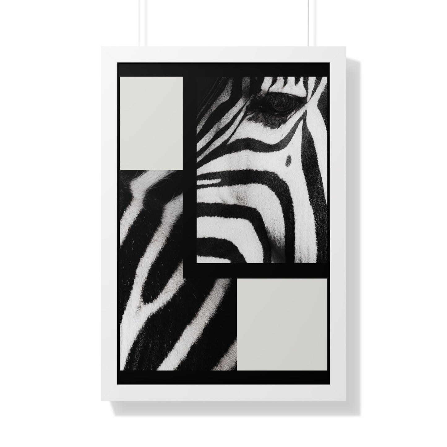 Glimpse of a zebra